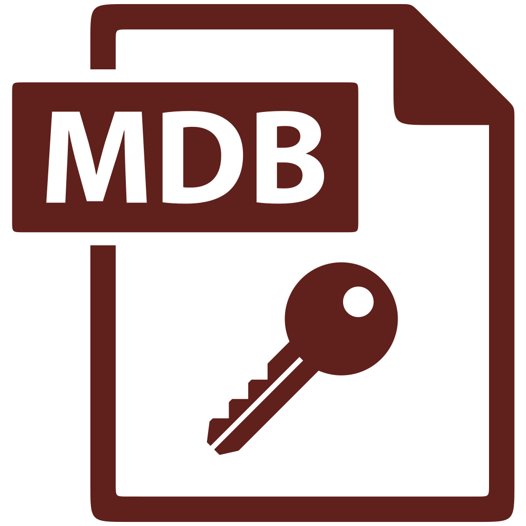 Mdb. Иконка MDB. MDB Формат