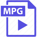 file, format, mpg, document, extension