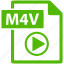 file, format, m4v, document, extension 