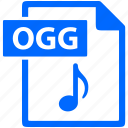 file, format, ogg, document, extension