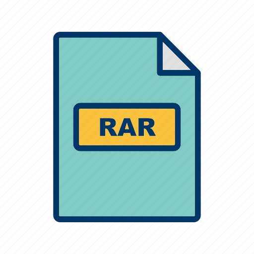 Rar, file, format icon - Download on Iconfinder