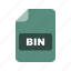 bin, file, format 