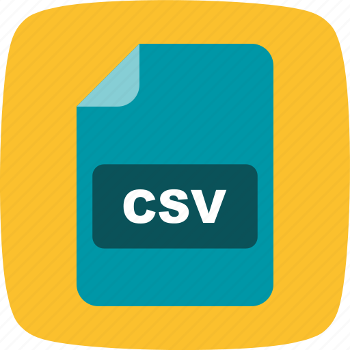 Csv, file, format icon - Download on Iconfinder