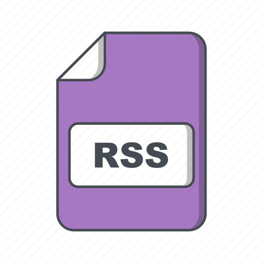 Rss, file, format, extension icon - Download on Iconfinder