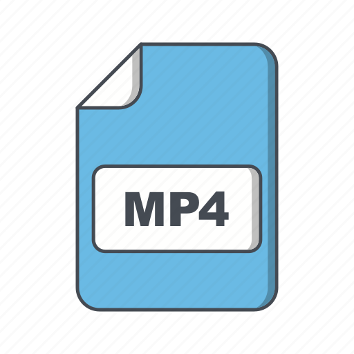 Mp4, file, format, extension icon - Download on Iconfinder