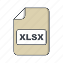 xlsx, file, format, extension