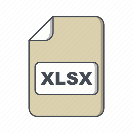Xlsx, file, format, extension icon - Download on Iconfinder