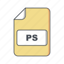 ps, file, format, extension