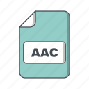 aac, file, format, extension
