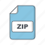 zip, file, format, extension 
