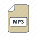 mp3, file, format, extension