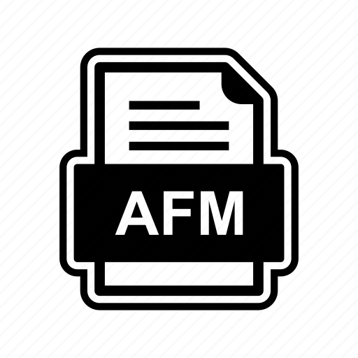 Afm, document, file, format icon - Download on Iconfinder