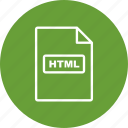 html, file, format