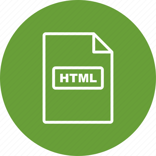 Html, file, format icon - Download on Iconfinder