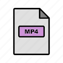 mp4, file, format