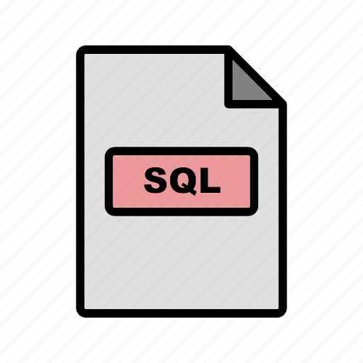 Sql, file, format icon - Download on Iconfinder