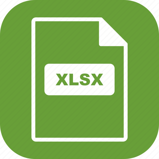Xlsx, file, format icon - Download on Iconfinder