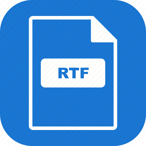 Rtf, file, format icon - Download on Iconfinder