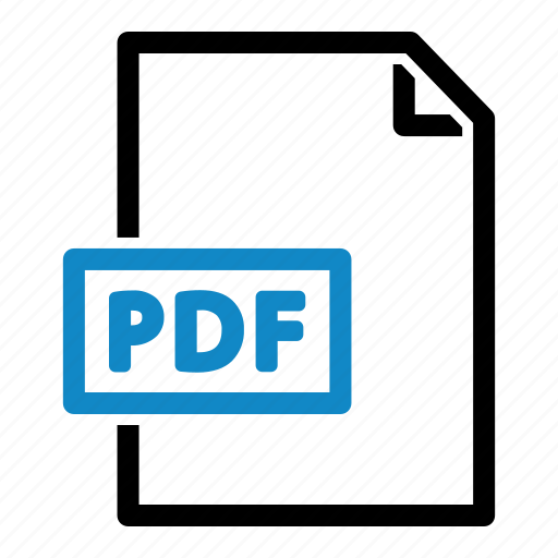 Pdf, file, document, download, extension, format icon - Download on Iconfinder