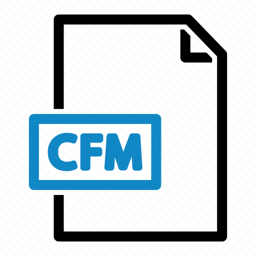 Cfm, extension, file, internet, web, document icon - Download on Iconfinder