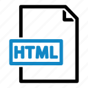 html, extension, web, file, format, coding, document