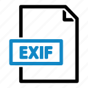 exif, document, extension, file, format, type