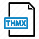 thmx, file, document, extension, format, folder