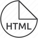 file, format, html, extension, web