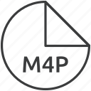 file, format, m4p, extension, multimedia