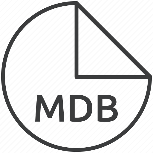 File, format, mdb icon - Download on Iconfinder