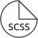 css, file, format, sass, scss, extension