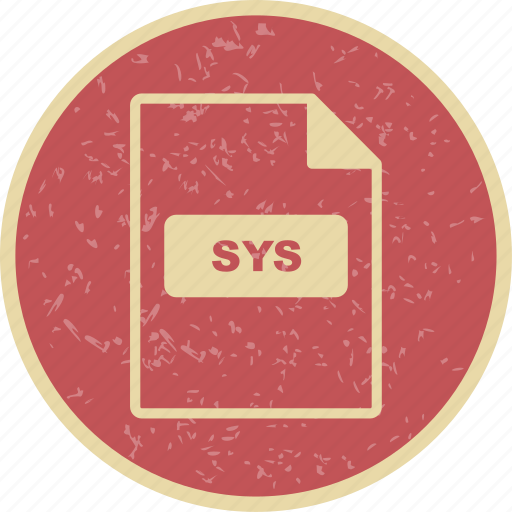 Sys, file, format icon - Download on Iconfinder