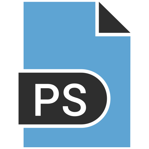 Postscript, ps icon - Free download on Iconfinder