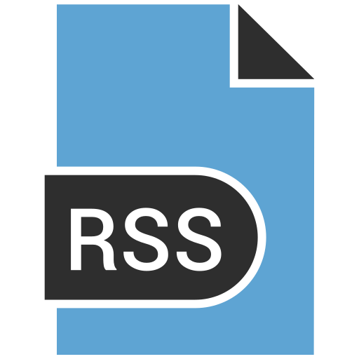 Extension, file, name, rss icon - Free download