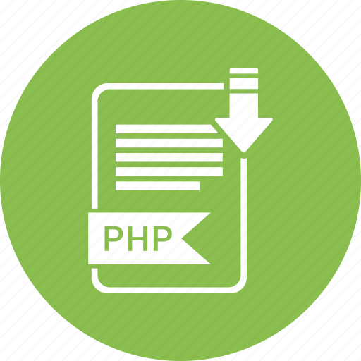 File, format, php icon - Download on Iconfinder