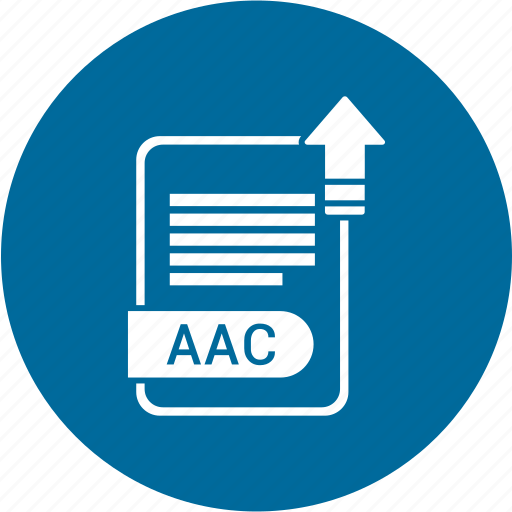 Aac, extension, file, format, paper icon - Download on Iconfinder