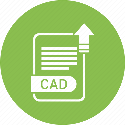 Cad, extension, file, format, paper icon - Download on Iconfinder