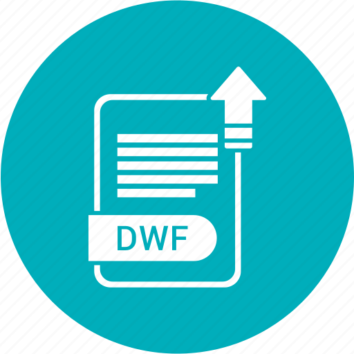 Dwf, extension, file, format, paper icon - Download on Iconfinder