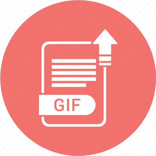Extension, file, format, gif, paper icon - Download on Iconfinder