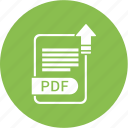 document, extension, folder, format, paper, pdf