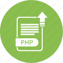 document, extension, folder, format, paper, php