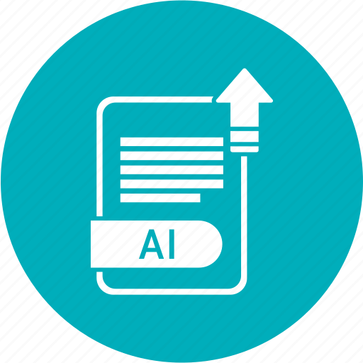 Ai file, document, extension, folder, format, paper icon - Download on Iconfinder