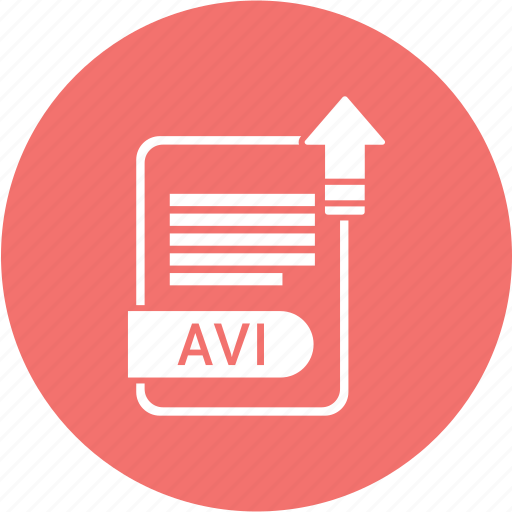 Avi, document, extension, folder, format, paper icon - Download on Iconfinder