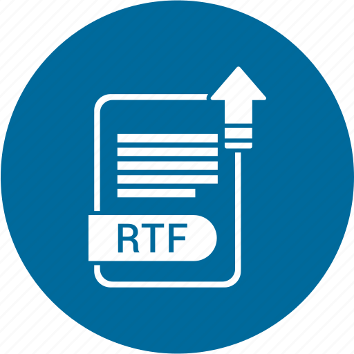 Extensiom, file, file format, rtf icon - Download on Iconfinder
