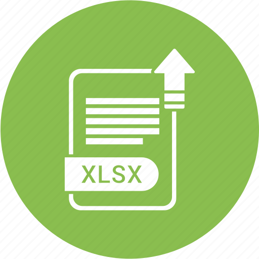 Extensiom, file, file format, xlsx icon - Download on Iconfinder