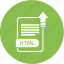 extensiom, file, file format, html 