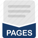 document, file, format, pages, extension