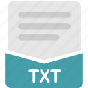 document, file, format, text, txt, extension