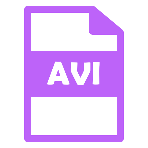 Avi, file, format, document icon - Free download