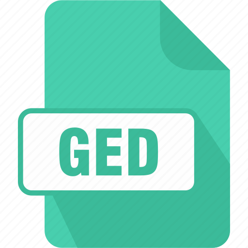 Extension, file, ged, type, documents, text, gedcom genealogy data file icon - Download on Iconfinder